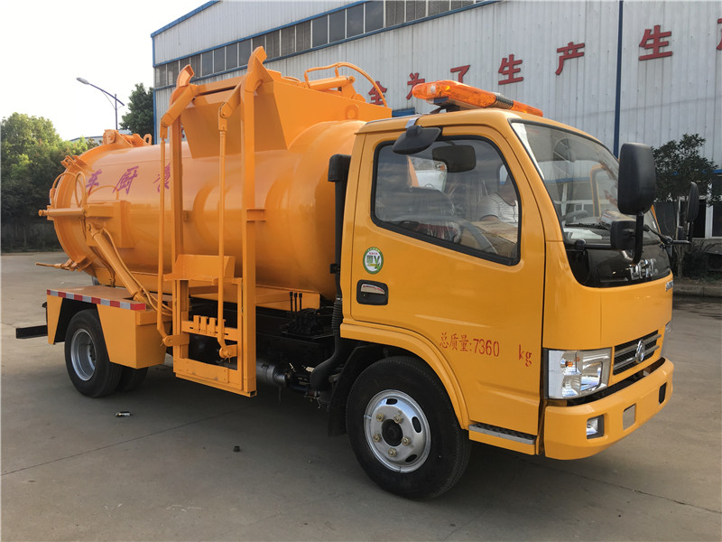 東風(fēng)多利卡藍牌餐廚垃圾車