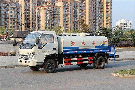 福田時代藍牌3方灑水車
