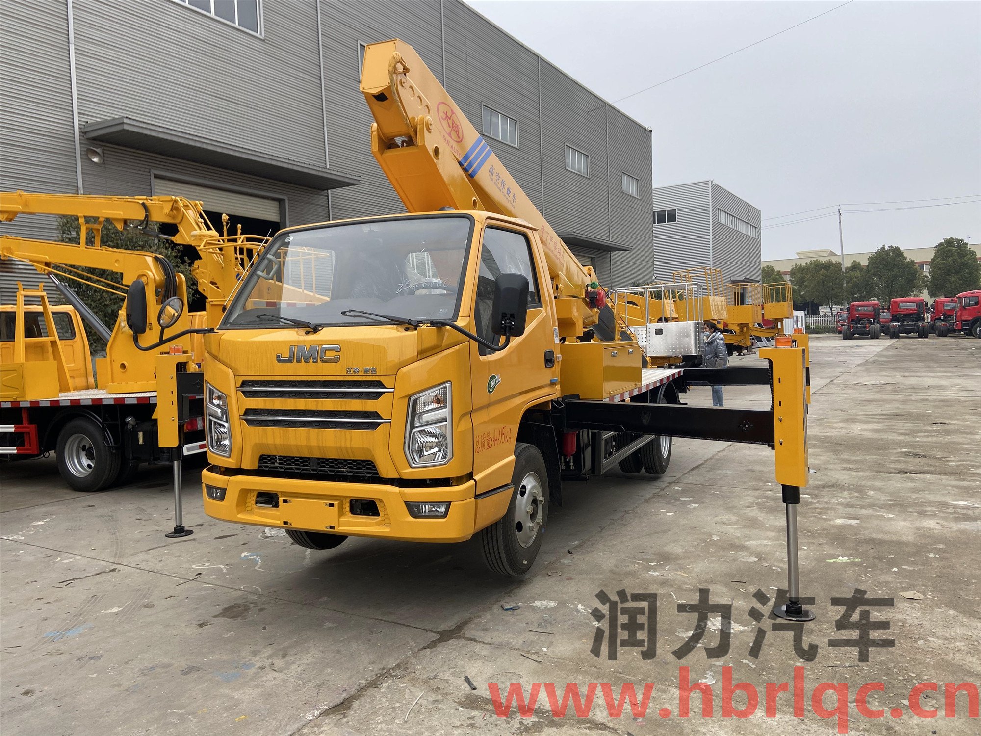 23米藍(lán)牌高空作業(yè)國(guó)六江鈴順達(dá)